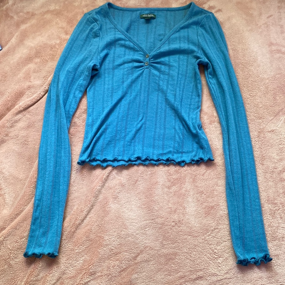 Long sleeve button up